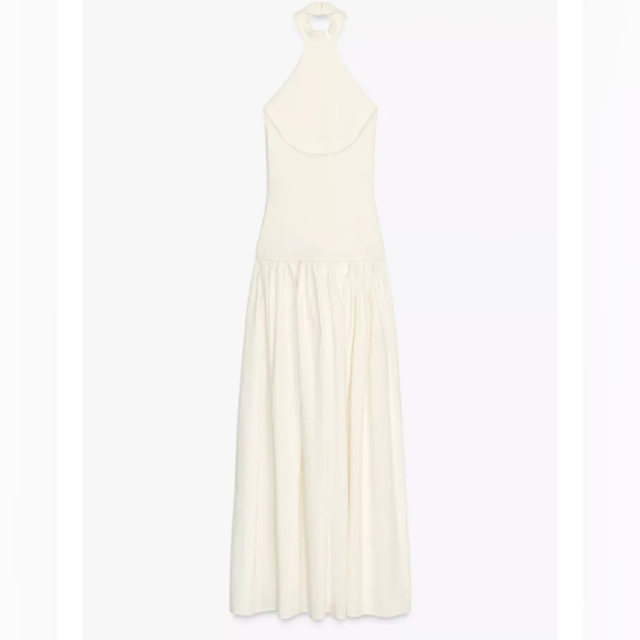 Zara Combination Halter Dress - Picture 6 of 7
